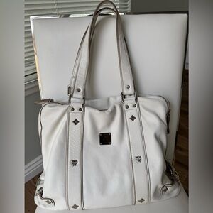 Rare MCM Rivet Shopper Tote